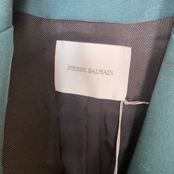 Gorgeous Balmain Dark Green Double Breasted Blazer - Picture 7 of 7